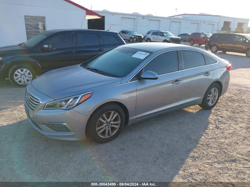 2015 Hyundai Sonata Se VIN: 5NPE24AF2FH128035 Lot: 39543490