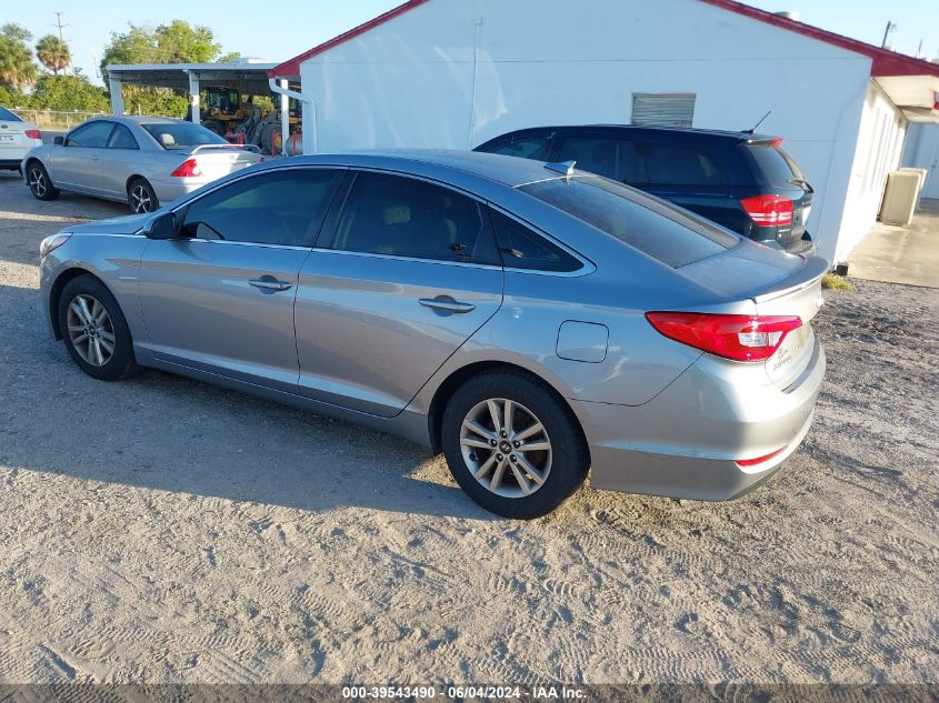 2015 Hyundai Sonata Se VIN: 5NPE24AF2FH128035 Lot: 39543490