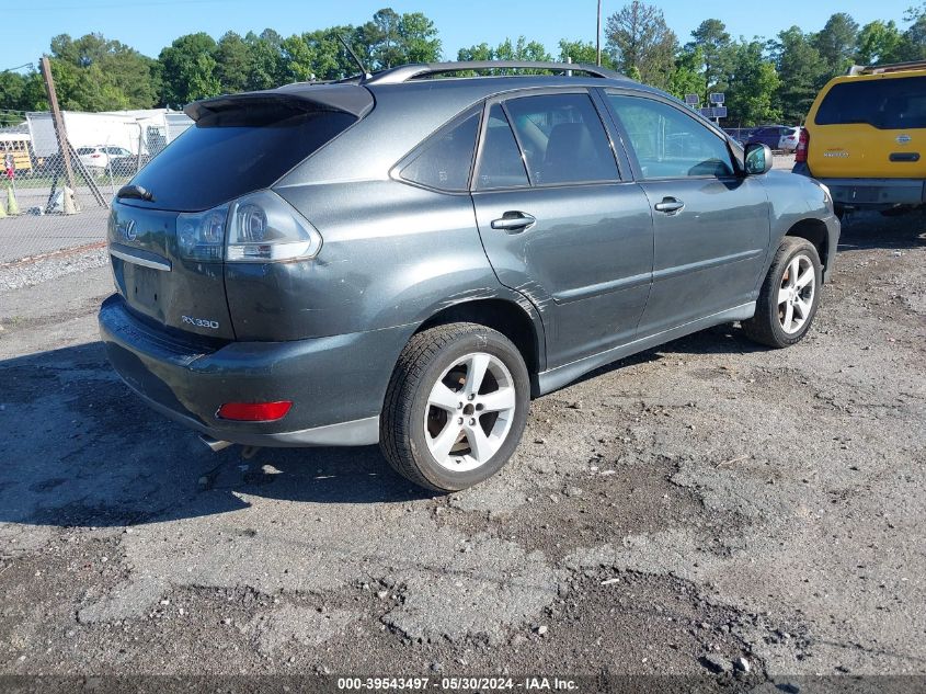 2005 Lexus Rx 330 330 VIN: JTJGA31U250054211 Lot: 39543497