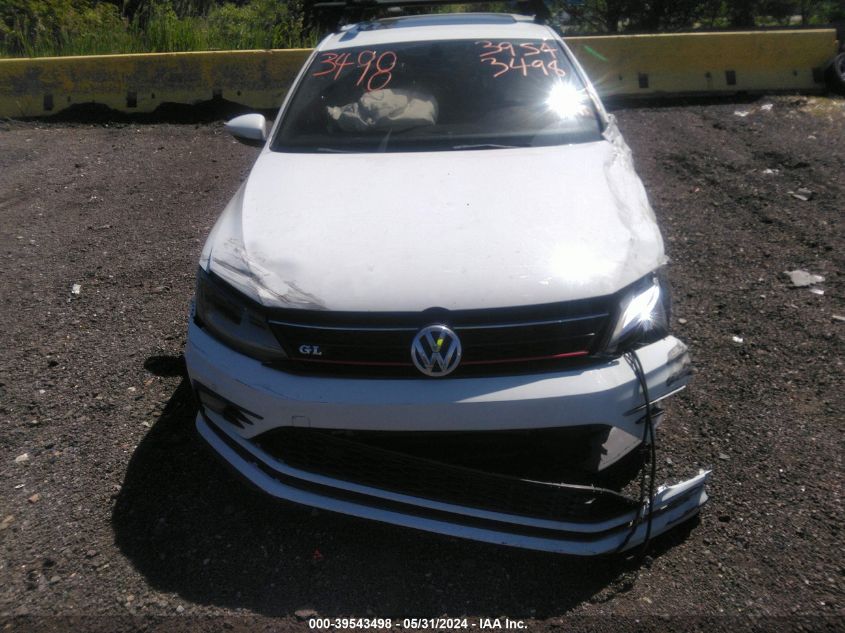 2017 Volkswagen Jetta Gli VIN: 3VW5T7AJ1HM282233 Lot: 39543498