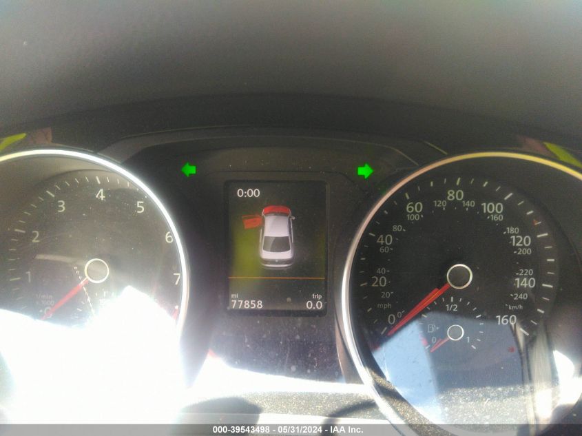 2017 Volkswagen Jetta Gli VIN: 3VW5T7AJ1HM282233 Lot: 39543498