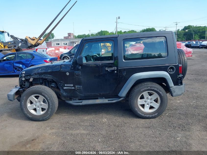 2010 Jeep Wrangler Sport VIN: 1J4AA2D17AL215143 Lot: 39543526