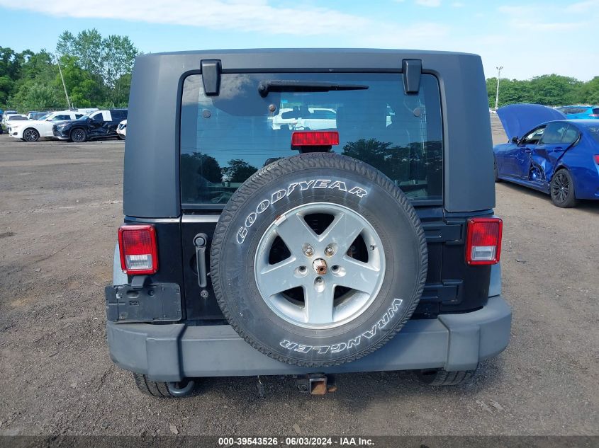 2010 Jeep Wrangler Sport VIN: 1J4AA2D17AL215143 Lot: 39543526