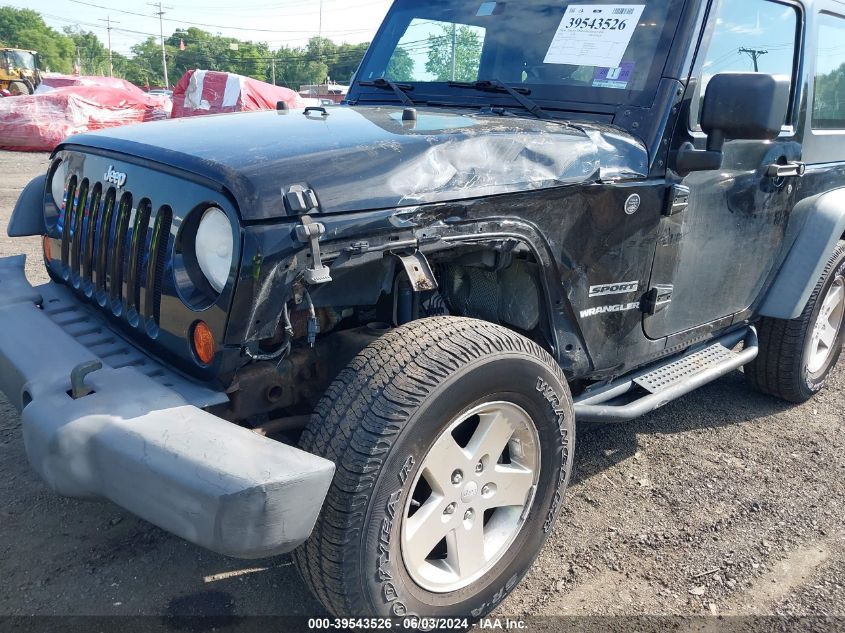 2010 Jeep Wrangler Sport VIN: 1J4AA2D17AL215143 Lot: 39543526