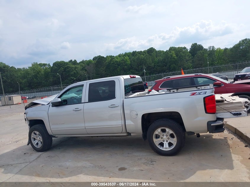2018 Chevrolet Silverado 1500 2Lt VIN: 3GCUKRECXJG557255 Lot: 39543537