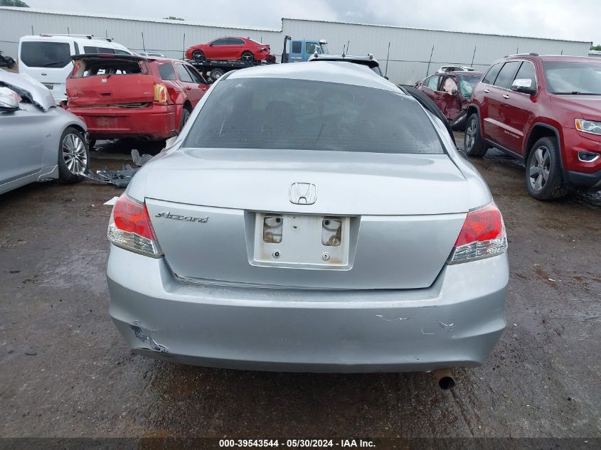 2010 Honda Accord 2.4 Lx VIN: 1HGCP2F3788068380 Lot: 39543544