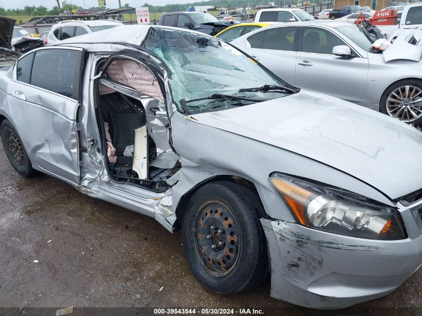 2010 Honda Accord 2.4 Lx VIN: 1HGCP2F3788068380 Lot: 39543544