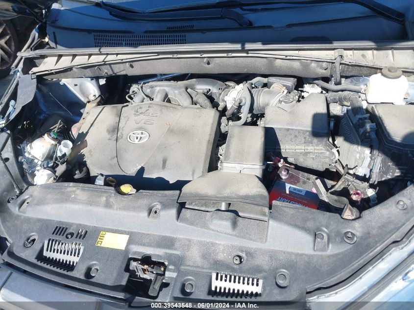 2017 Toyota Highlander Xle VIN: 5TDJZRFH7HS454881 Lot: 39543548