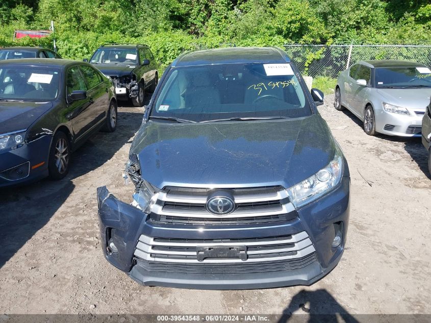 2017 Toyota Highlander Xle VIN: 5TDJZRFH7HS454881 Lot: 39543548