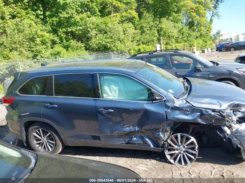 2017 Toyota Highlander Xle VIN: 5TDJZRFH7HS454881 Lot: 39543548