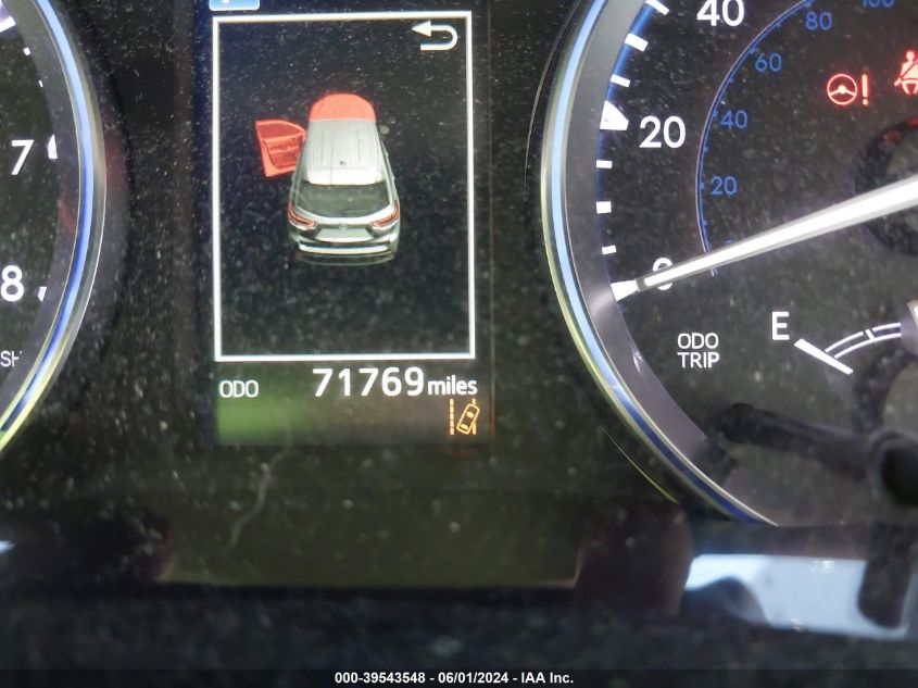 2017 Toyota Highlander Xle VIN: 5TDJZRFH7HS454881 Lot: 39543548