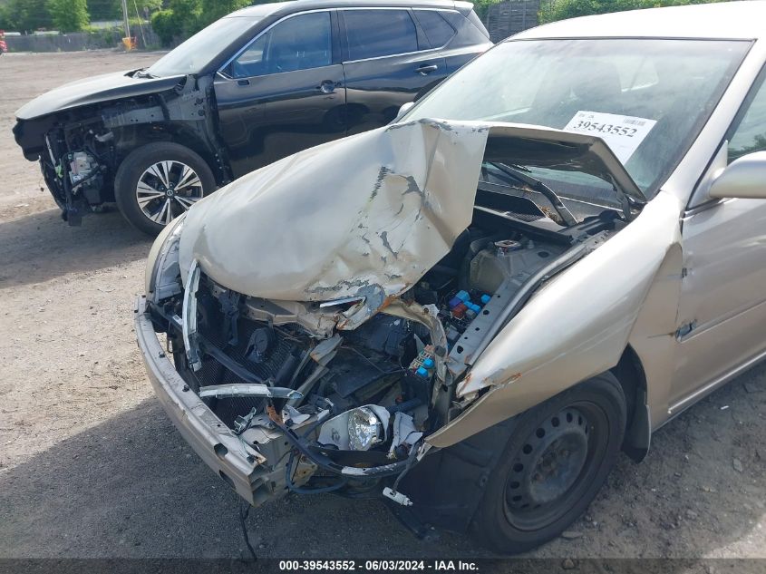 2005 Toyota Camry Le VIN: JTDBE30KX53027998 Lot: 39543552