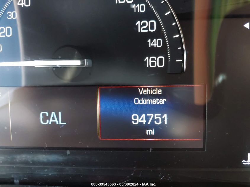 2018 Cadillac Xt5 Standard VIN: 1GYKNARSXJZ194628 Lot: 39543563