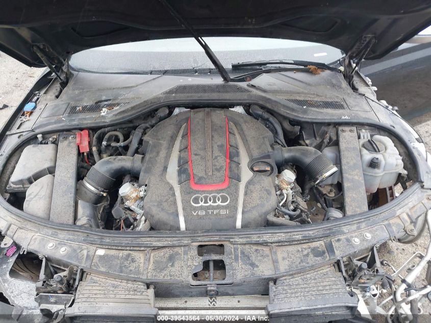 2013 Audi S8 4.0T VIN: WAUD2AFD2DN030635 Lot: 39543564