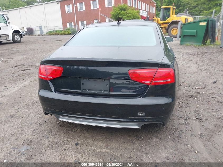 2013 Audi S8 4.0T VIN: WAUD2AFD2DN030635 Lot: 39543564