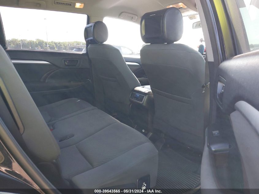 2015 Toyota Highlander Le V6 VIN: 5TDBKRFH0FS140690 Lot: 39543565