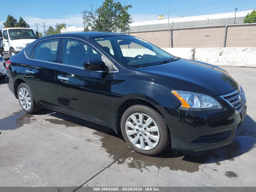 2015 Nissan Sentra Sv VIN: 3N1AB7AP3FY249820 Lot: 39543568