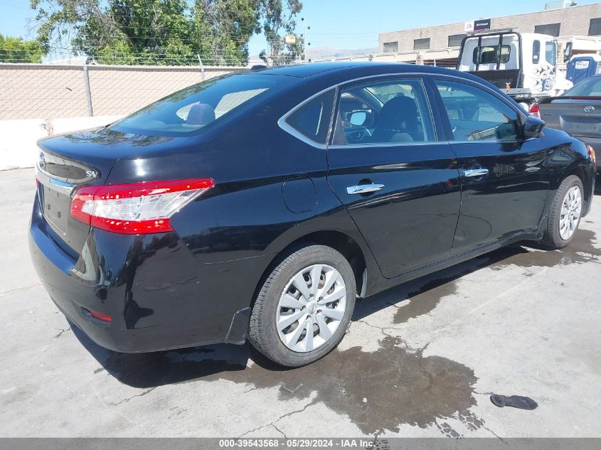 2015 Nissan Sentra Sv VIN: 3N1AB7AP3FY249820 Lot: 39543568