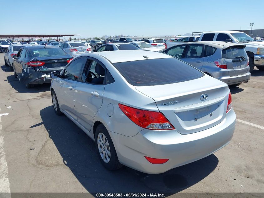 2014 Hyundai Accent Gls VIN: KMHCT4AE2EU653656 Lot: 39543583