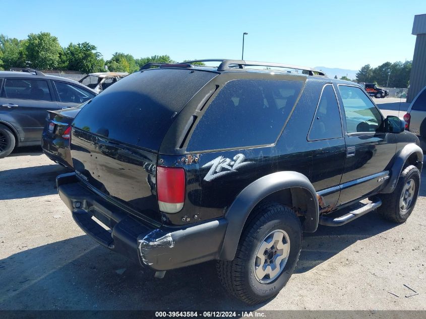 2002 Chevrolet Blazer Ls VIN: 1GNCT18W12K148269 Lot: 39543584