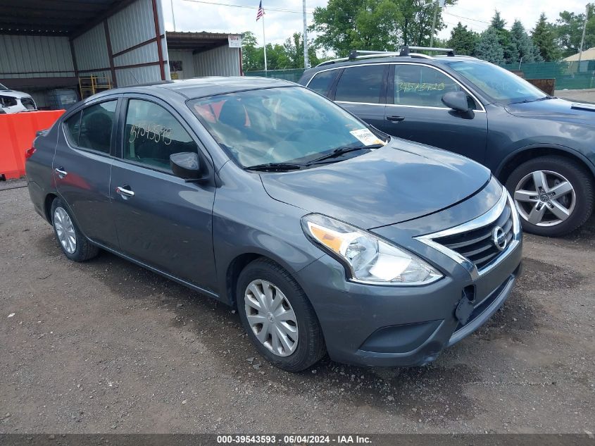 2019 Nissan Versa 1.6 Sv VIN: 3N1CN7AP6KL852834 Lot: 39543593