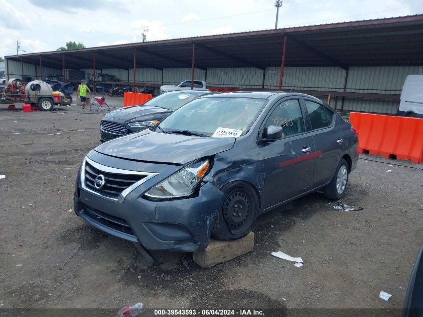 2019 Nissan Versa 1.6 Sv VIN: 3N1CN7AP6KL852834 Lot: 39543593