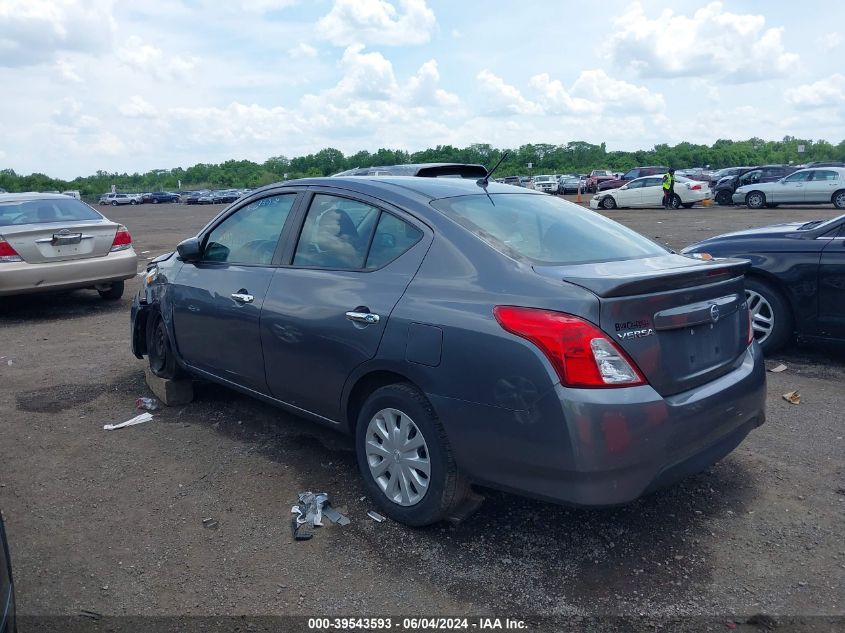 2019 Nissan Versa 1.6 Sv VIN: 3N1CN7AP6KL852834 Lot: 39543593