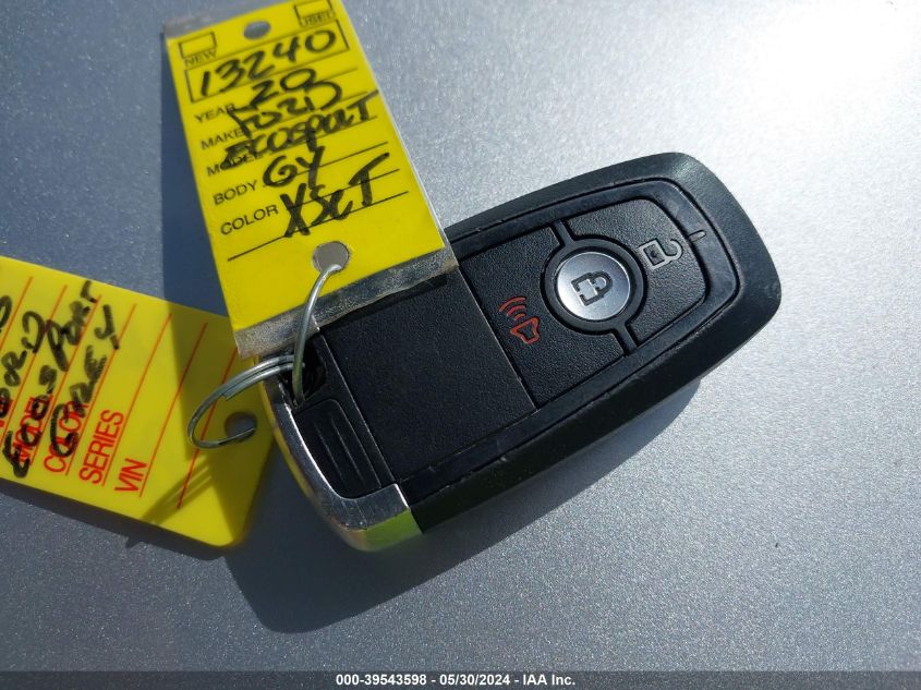 2020 Ford Ecosport Se VIN: MAJ6S3GL6LC314363 Lot: 39543598