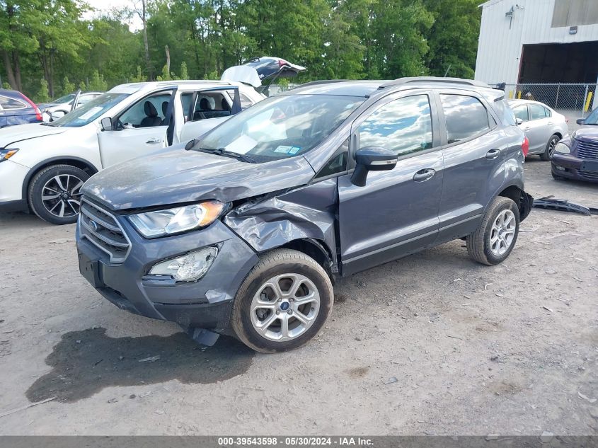 2020 Ford Ecosport Se VIN: MAJ6S3GL6LC314363 Lot: 39543598