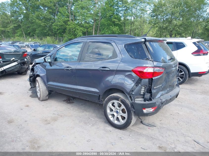 2020 Ford Ecosport Se VIN: MAJ6S3GL6LC314363 Lot: 39543598