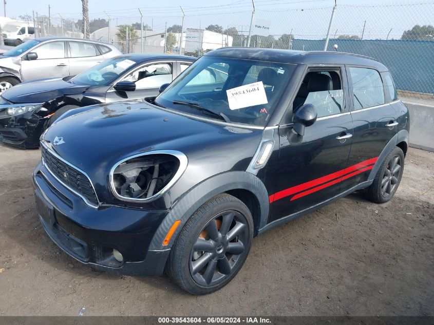 2012 Mini Cooper S Countryman VIN: WMWZC3C59CWL84060 Lot: 39543604