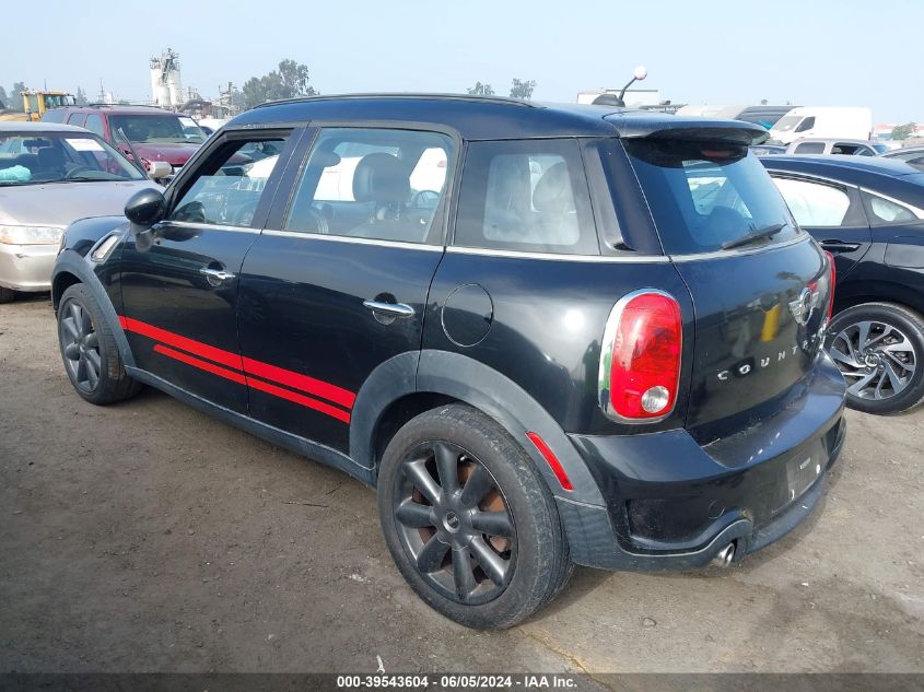 2012 Mini Cooper S Countryman VIN: WMWZC3C59CWL84060 Lot: 39543604