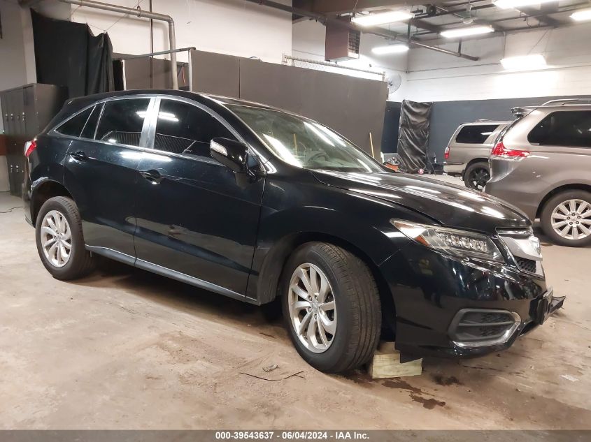 2018 Acura Rdx Acurawatch Plus Package VIN: 5J8TB4H31JL006016 Lot: 39543637