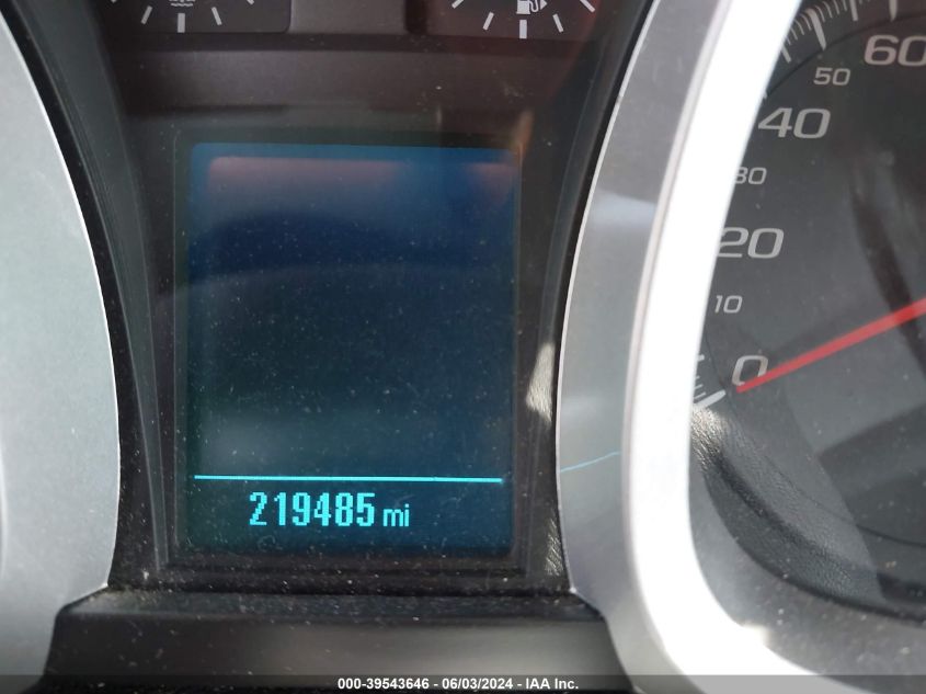 2016 Chevrolet Equinox Ltz VIN: 2GNFLGE35G6161238 Lot: 39543646