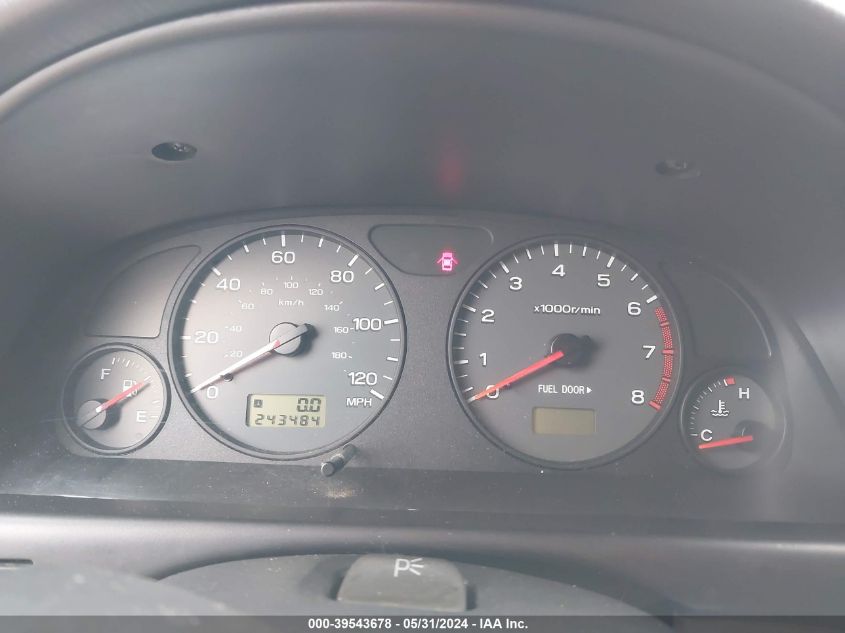 2001 Subaru Forester S VIN: JF1SF656X1G705264 Lot: 39543678