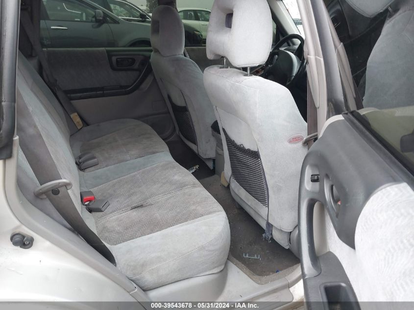 2001 Subaru Forester S VIN: JF1SF656X1G705264 Lot: 39543678