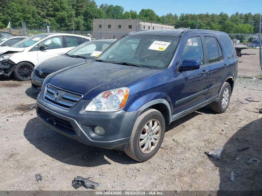 2005 Honda Cr-V Ex VIN: JHLRD78855C019666 Lot: 39543680