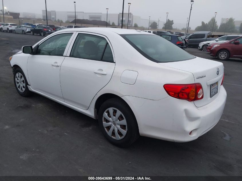 2009 Toyota Corolla Le VIN: 1NXBU40E09Z161496 Lot: 39543699