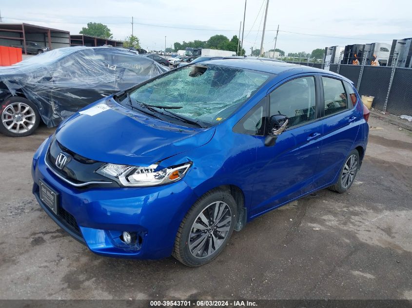 2017 Honda Fit Ex VIN: JHMGK5H74HS016966 Lot: 39543701