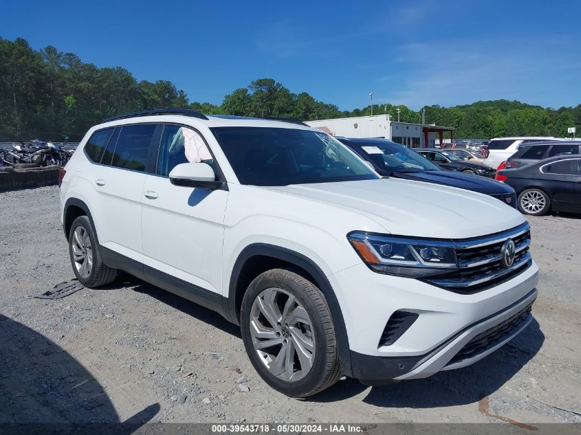 2021 Volkswagen Atlas 2.0T Se W/Technology VIN: 1V2JP2CA4MC565872 Lot: 39543718