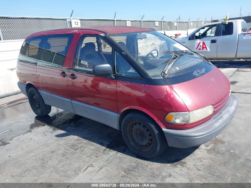 1993 Toyota Previa Le VIN: JT3AC12R9P1061899 Lot: 39543726