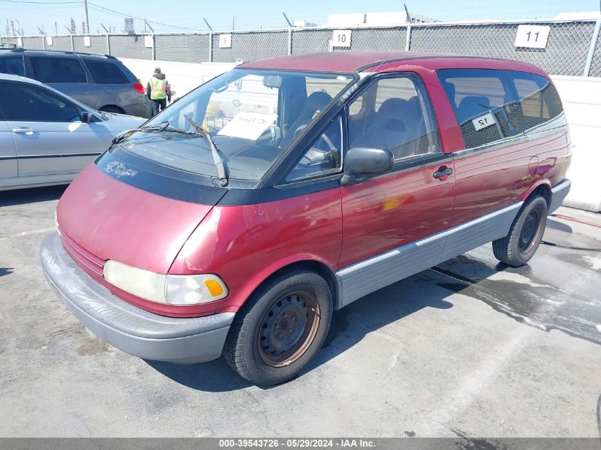 1993 Toyota Previa Le VIN: JT3AC12R9P1061899 Lot: 39543726