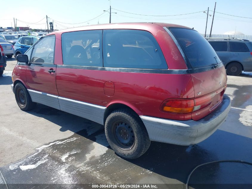 1993 Toyota Previa Le VIN: JT3AC12R9P1061899 Lot: 39543726