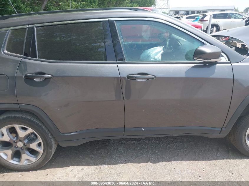 2021 Jeep Compass Limited 4X4 VIN: 3C4NJDCB1MT527822 Lot: 39543830