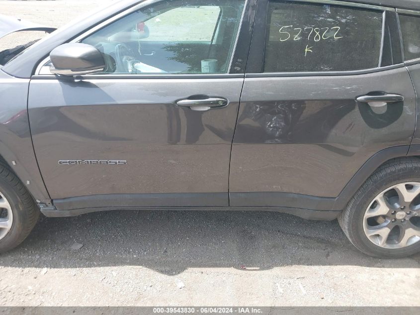 2021 Jeep Compass Limited 4X4 VIN: 3C4NJDCB1MT527822 Lot: 39543830