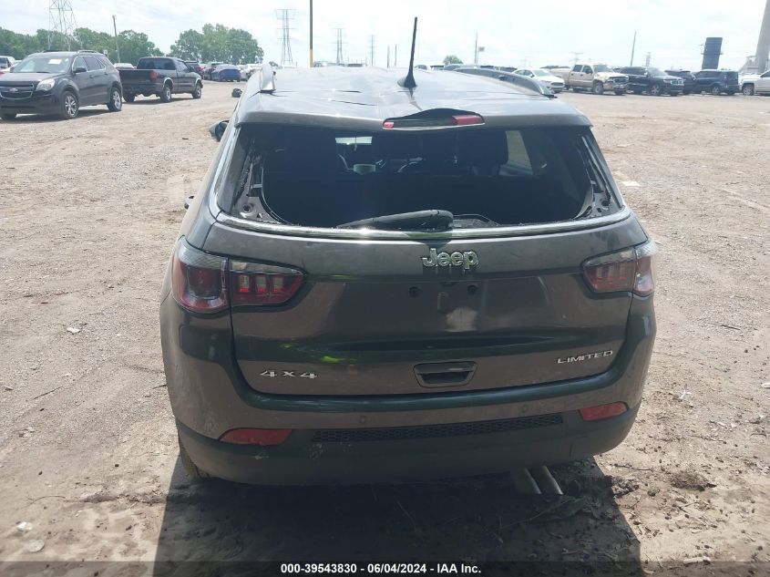 2021 Jeep Compass Limited 4X4 VIN: 3C4NJDCB1MT527822 Lot: 39543830