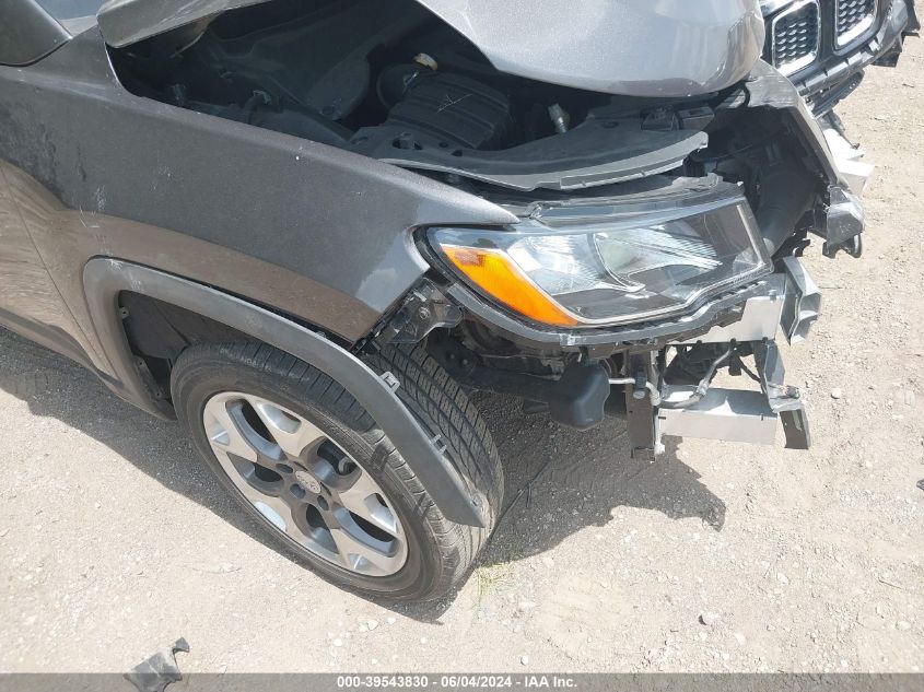 2021 Jeep Compass Limited 4X4 VIN: 3C4NJDCB1MT527822 Lot: 39543830