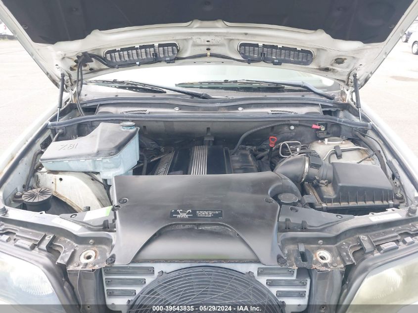 2003 BMW X5 3.0I VIN: 5UXFA53593LV89272 Lot: 39543835