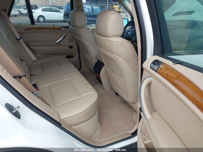 2003 BMW X5 3.0I VIN: 5UXFA53593LV89272 Lot: 39543835