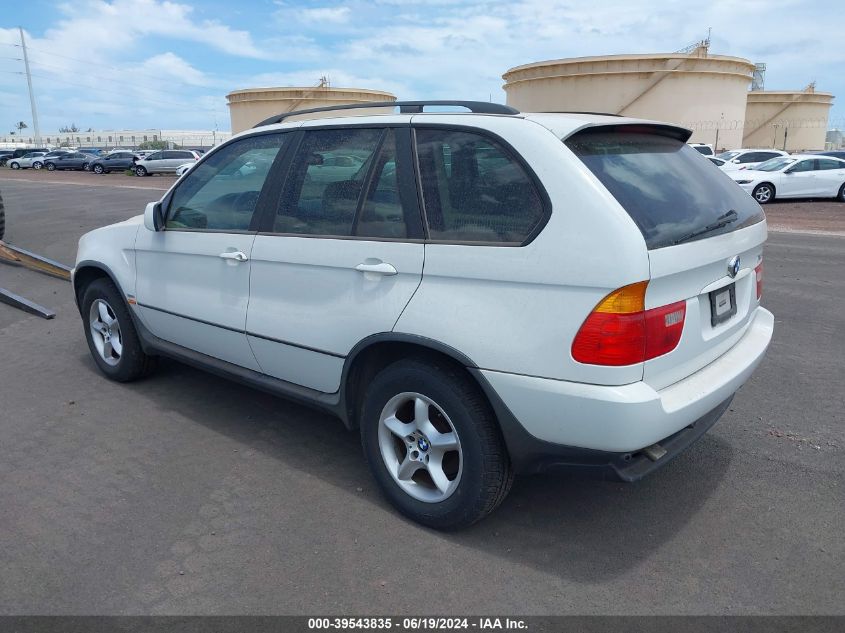 2003 BMW X5 3.0I VIN: 5UXFA53593LV89272 Lot: 39543835